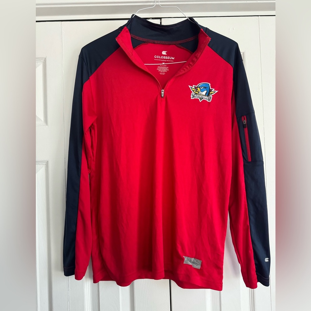 Springfield thunderbirds Red half zip-up